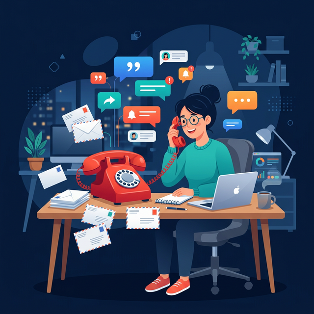 Contact Illustration